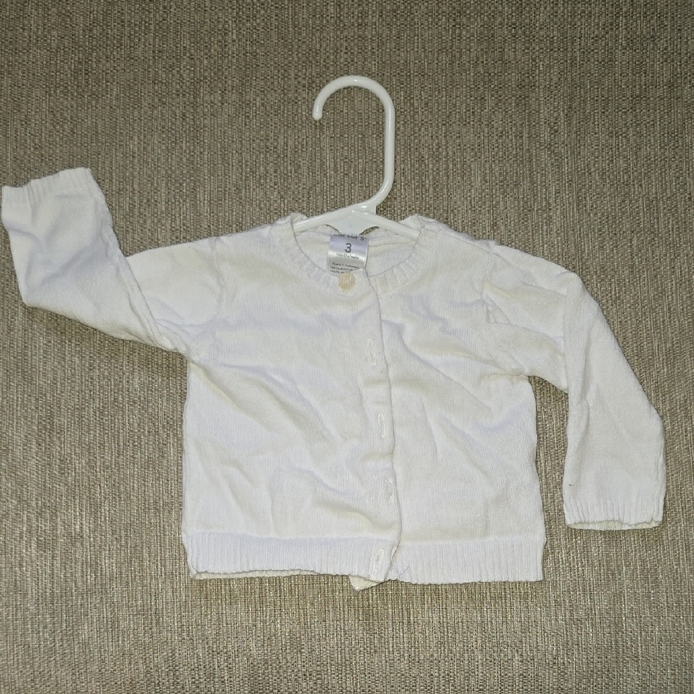 Carter's Cream Kids Cardigan